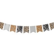 Animal Print Card Bunting 2.5m