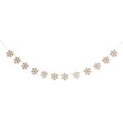 Snowflake Wooden Garland 2.5m