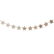 Star Wooden Garland 2m