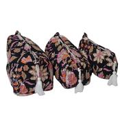 Makeup Bag - Floral Noir image