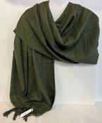 Aggie Cashmere Mix Wrap - Laurel