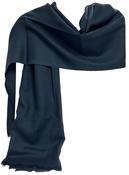 100% Wool Scarf - Airforce Blue image