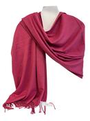 Aggie Cashmere Mix Wrap - Puce