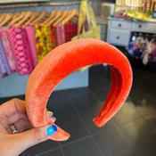Hairband - Velvet Orange