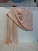 Aggie Cashmere Mix Wrap - Shell Pink