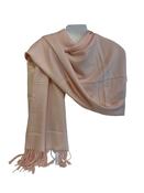 Aggie Cashmere Mix Wrap - Shell Pink