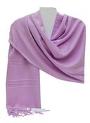 Aggie Cashmere Mix Wrap - Lilac