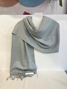 Aggie Cashmere Mix Wrap - Dove