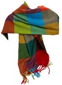 Checkered Scarf - Multi image