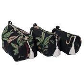 Makeup Bag - Black Jungle image