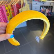 Hairband - Velvet Yellow image