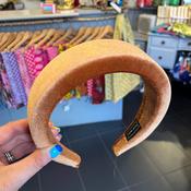 Hairband - Velvet Caramel