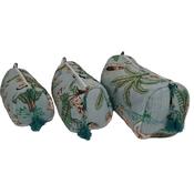Makeup Bag - Baby Blue Jungle