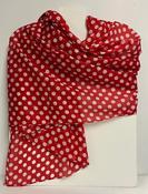 Cotton Scarf - Polka Dot