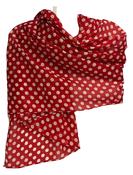 Cotton Scarf - Polka Dot