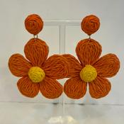 Camilla Earrings - Orange image