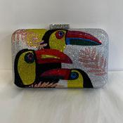 Jewelled Box Bag -Diamante