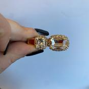 Small Hairclip - Diamante