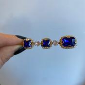 Hairclip Triple - Royal