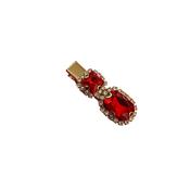 Small Hairclip - Red