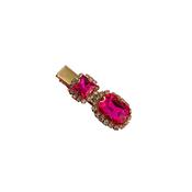 Small Hairclip - Fuchsia