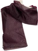 Sheer Wrap - Aubergine