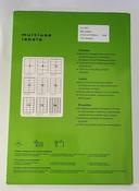 A4 Labels 4 Per Sheet