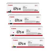 Canon Original 075H High Capacity Multipack Toner (Black, Cyan, Magenta, Yellow)
