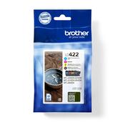 Brother LC-422XLVAL XLCapacity BK/C/M/Y Ink Pack (Original) image