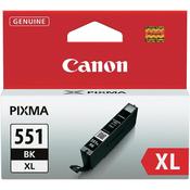 Canon CLI-551BK XL High Yield Black Ink (Original) image