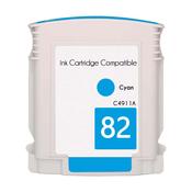 HP 82 (C4911A) Compatible Cyan Ink Cartridge (Dynamo Compatible) image