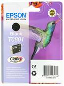 Epson T0801 Original Black Ink Cartridge image