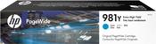 HP (981Y) Cyan L0R13A Original PageWide Ink Cartridge image
