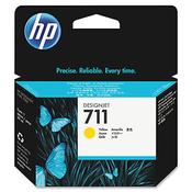 HP 711 (CZ132A) Yellow Ink (3 pack) image