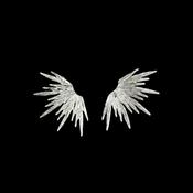 Laurence Bo Flash Earrings - Silver
