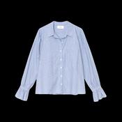 Xirena Sybil Shirt - Chambray Teal Stripe