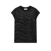 Zadig &amp; Voltaire Cloe Strass Zebre T-Shirt - Black image