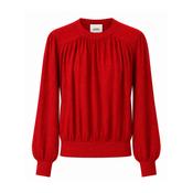 Isabel Marant Enza Lurex Top - Deep Red image