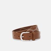 Isabel Marant Liliana Studded Belt - Cognac/Silver image