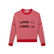 Maison Labiche Buzelin Sweater - Pepper Red Stripes