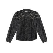 Marant Etoile Christa Blouse - Black/Ecru