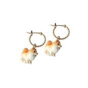 Nach Mini Splitz Hoop Earrings image