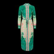 Saloni Molly D Dress - Floral Terrazzo image