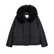 Yves Salomon Mongolian Jacket - Noir image
