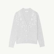 Zadig &amp; Voltaire Mirkaz Cardigan - Gris Chine