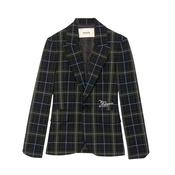 Zadig &amp; Voltaire Vavy Tartan Blazer image