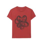 Zadig &amp; Voltaire Walk Blason Snake T-shirt - Cherry image