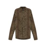 Zadig &amp; Voltaire Tyric Soft Leo Shirt - Leaves image