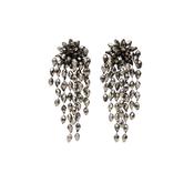 Isabel Marant Hanabi Earrings - Anthracite/Silver image