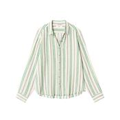 Xirena Bowie Shirt - Blue Moss Stripe image